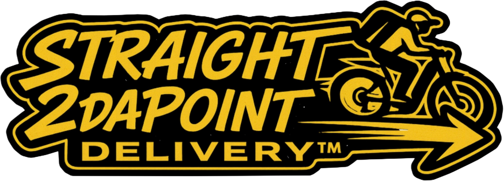 STRAIGHT2daPOINT DELIVERY logo