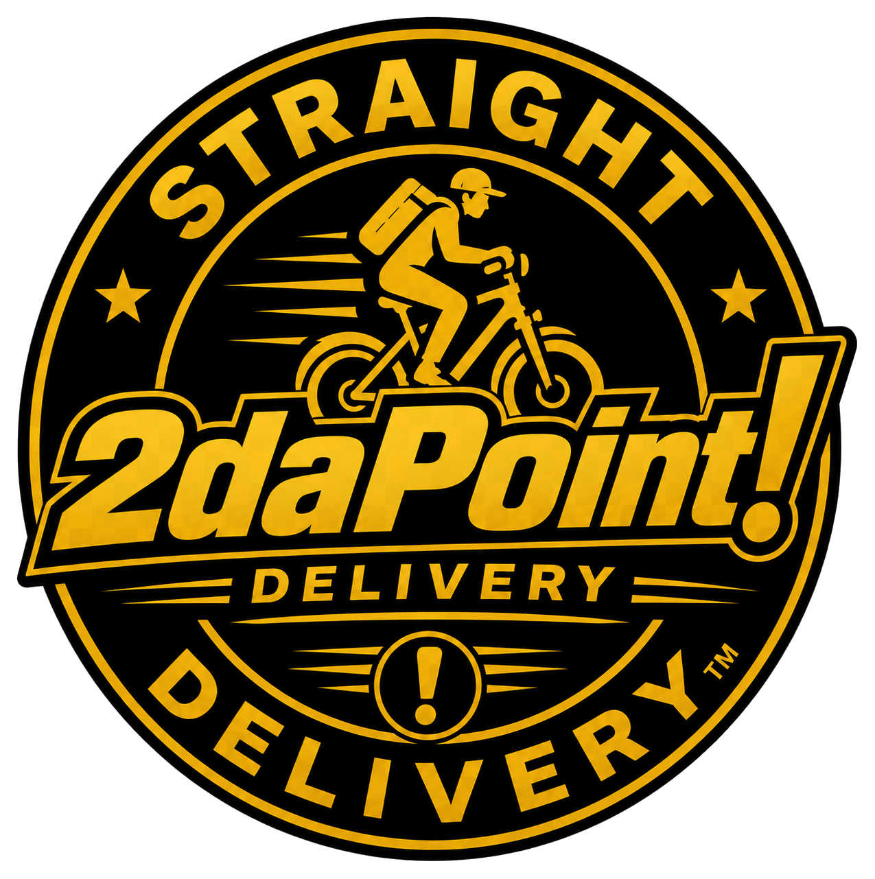 STRAIGHT2daPOINT DELIVERY official seal