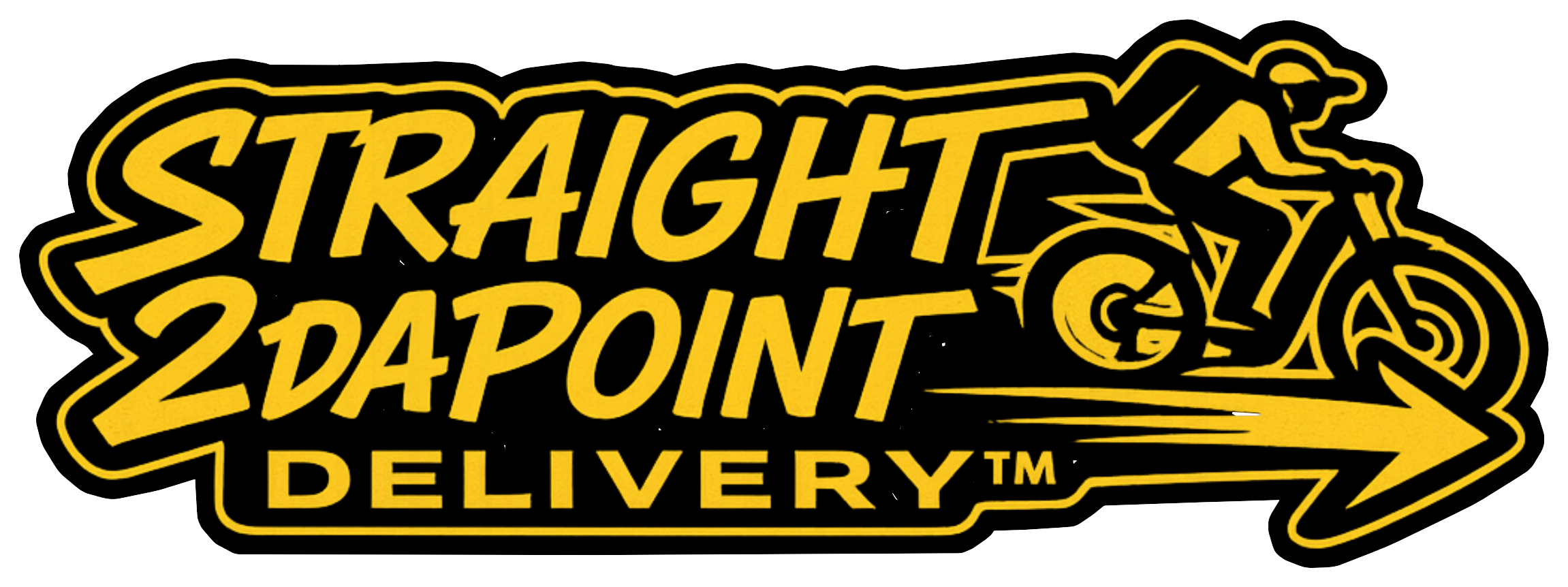 STRAIGHT2daPOINT DELIVERY official logo